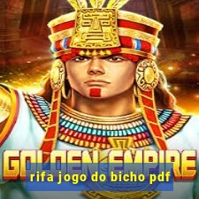 rifa jogo do bicho pdf